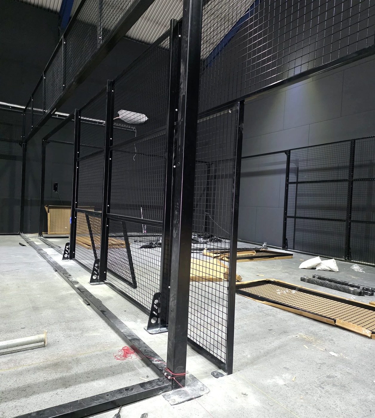 Padel pálya építés 9
